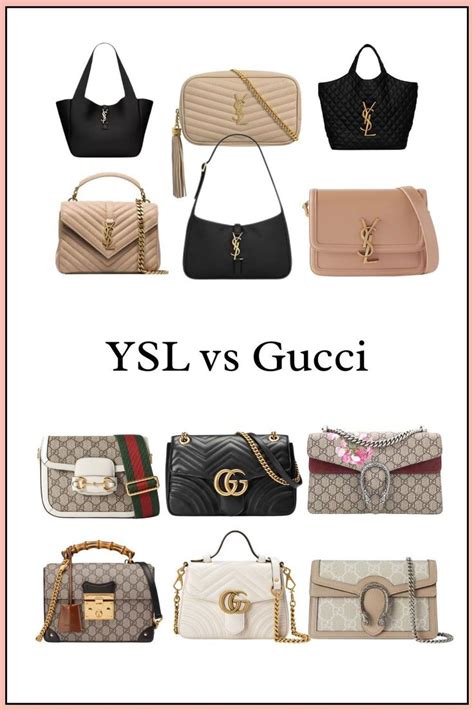 gucci vs ysl which is better|ysl vs gucci handbags.